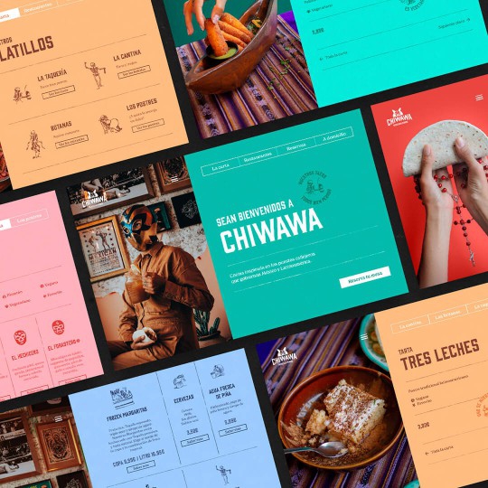 Diseño y programación web para Chiwawa Cantina
