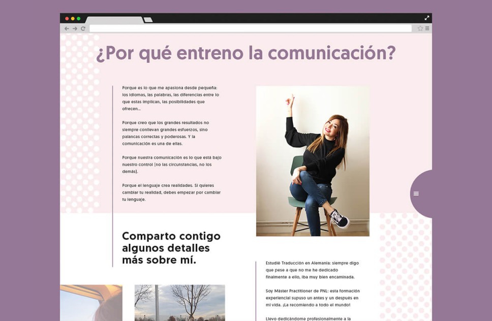 Web site for Comunicación Consciente